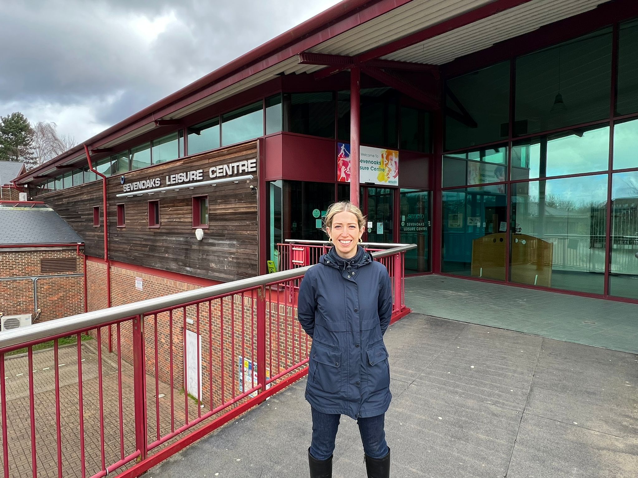 Laura Trott MP celebrates Sevenoaks Leisure Centre reopening on